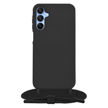 Husa cu Snur compatibila Samsung Galaxy A15, Prindere la gat Reglabila, Crossbody, 
