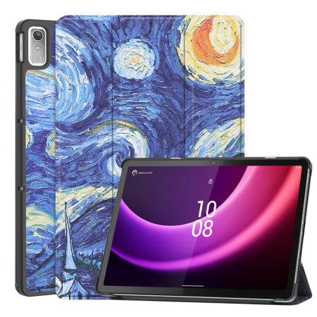 Husa tableta compatibila Lenovo Tab P11 Gen 2 11.5 FoldPro cu Microfibra, Auto Sleep/Wake, Starry Night