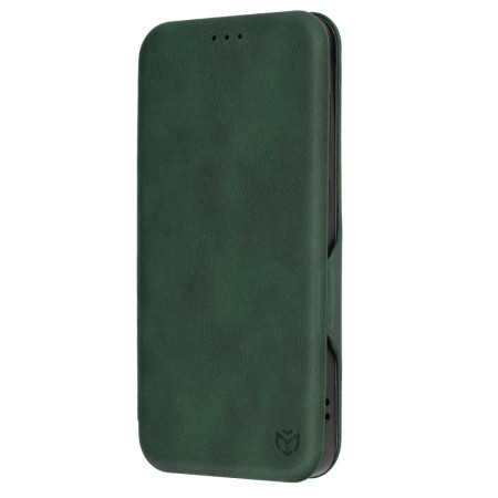 Husa tip carte pentru Samsung Galaxy S24 Plus, Techsuit, Inchidere Magnetica, Green
