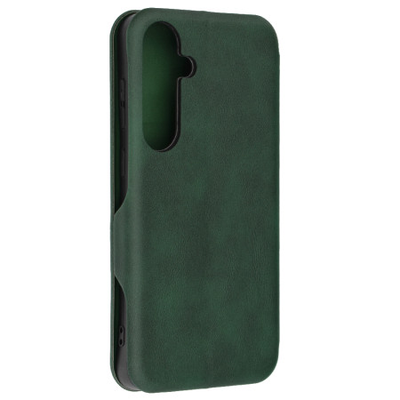 Husa tip carte pentru Samsung Galaxy S24 Plus, Techsuit, Inchidere Magnetica, Green