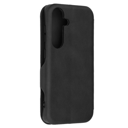 Husa tip carte pentru Samsung Galaxy S24, Techsuit, Inchidere Magnetica, Black