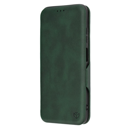 Husa tip carte pentru Samsung Galaxy A05s, Techsuit, Inchidere Magnetica, Green