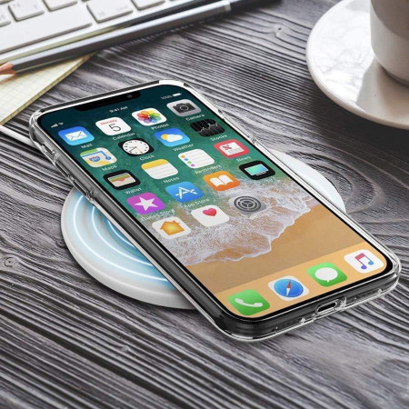 Husa Antisoc compatibila Apple iPhone XR, PRO AirBag, Clear