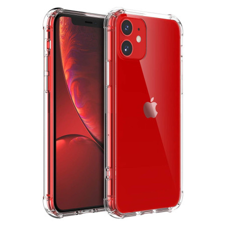 Husa Antisoc compatibila Apple iPhone 12, PRO AirBag, Clear