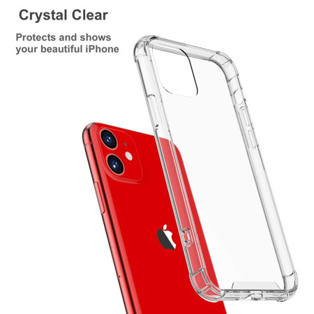 Husa Antisoc compatibila Apple iPhone 12, PRO AirBag, Clear