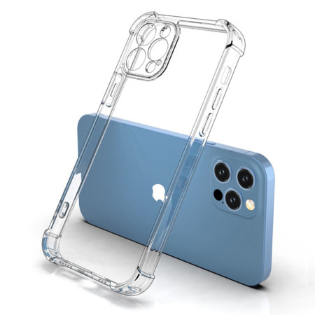 Husa Antisoc compatibila Apple iPhone 11 Pro, PRO AirBag, Clear