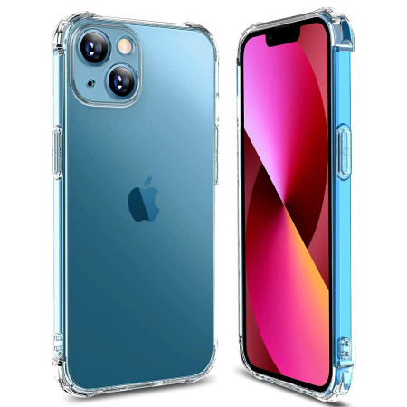 Husa Antisoc compatibila Apple iPhone 13, PRO AirBag, Clear