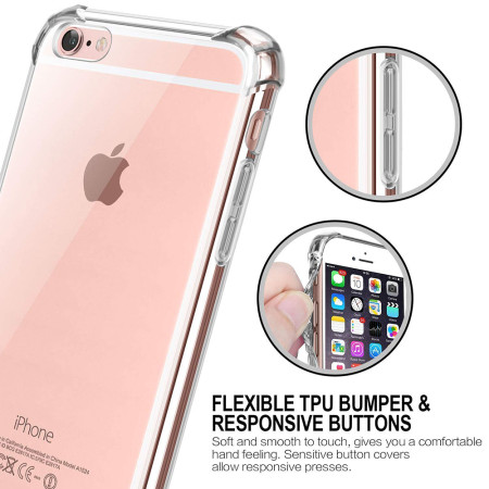 Husa Antisoc compatibila Apple iPhone 7 / 8 / SE 2, SE 2020 / SE 3, SE 2022, PRO AirBag, Clear