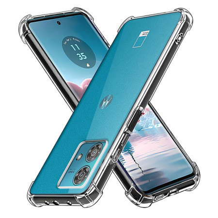 Husa Antisoc compatibila Motorola Edge 40 Neo, PRO AirBag, Clear