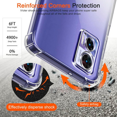 Husa Antisoc compatibila Motorola Edge 30 Neo, PRO AirBag, Clear