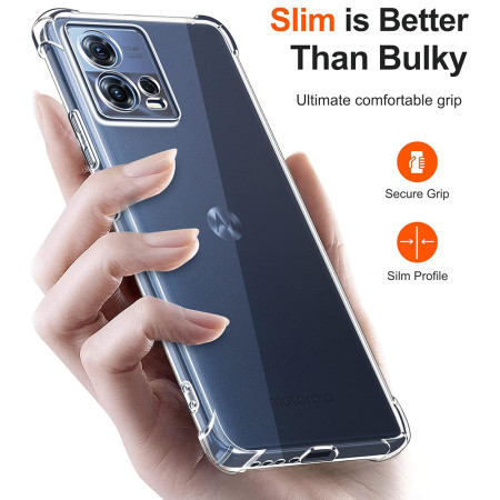 Husa Antisoc compatibila Motorola Edge 30 Fusion, PRO AirBag, Clear