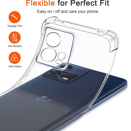 Husa Antisoc compatibila Motorola Edge 30 Fusion, PRO AirBag, Clear