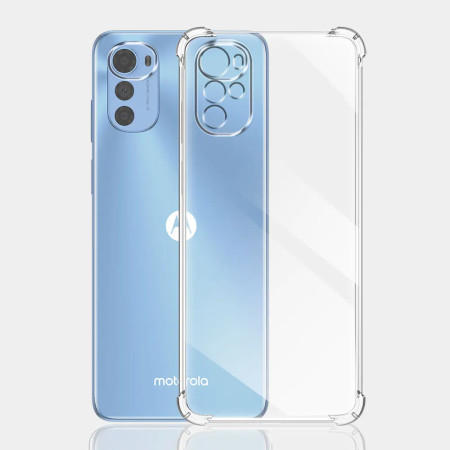 Husa Antisoc compatibila Motorola Moto E32 / Moto E32s, PRO AirBag, Clear