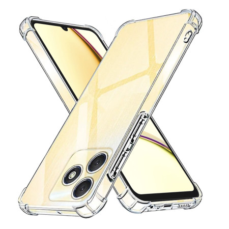Husa Antisoc compatibila Realme C53, PRO AirBag, Clear
