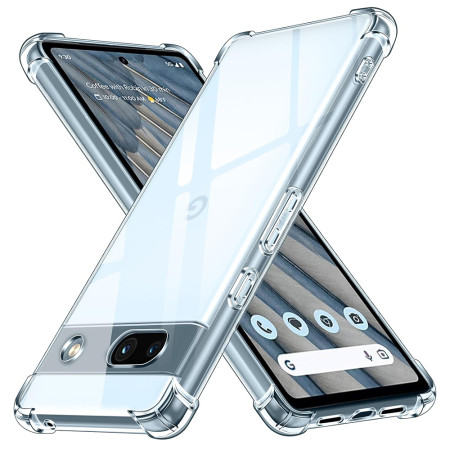 Husa Antisoc compatibila Google Pixel 7a, PRO AirBag, Clear