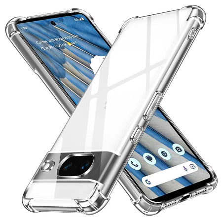 Husa Antisoc compatibila Google Pixel 7, PRO AirBag, Clear