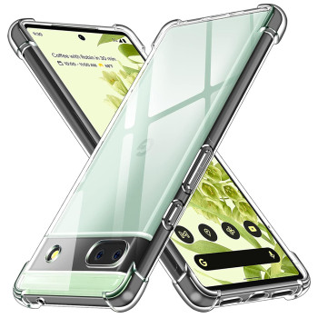 Husa Antisoc compatibila Google Pixel 6a, PRO AirBag, Clear