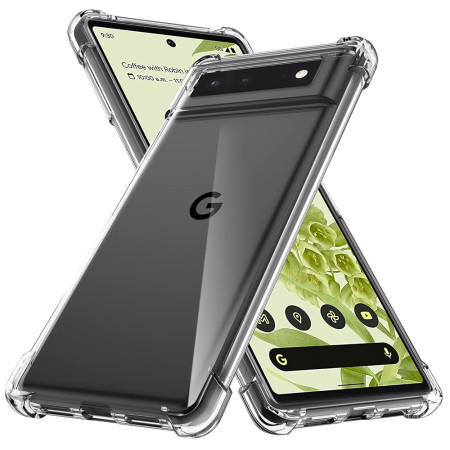 Husa Antisoc compatibila Google Pixel 6 Pro, PRO AirBag, Clear