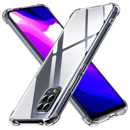 Husa Antisoc compatibila Xiaomi Mi 10 Lite, PRO AirBag, Clear
