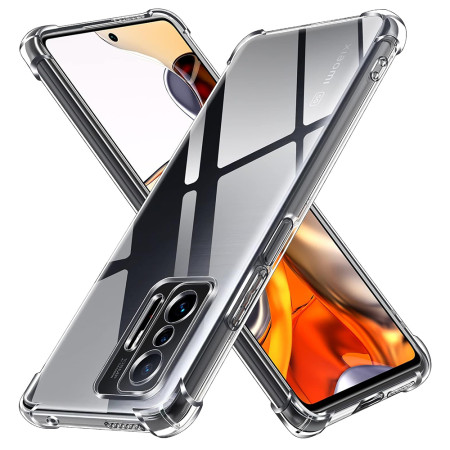 Husa Antisoc compatibila Xiaomi 11T / 11T Pro, PRO AirBag, Clear
