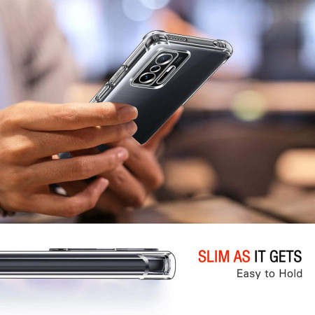 Husa Antisoc compatibila Xiaomi 11T / 11T Pro, PRO AirBag, Clear