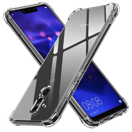 Husa Antisoc compatibila Huawei Mate 20 Lite, PRO AirBag, Clear