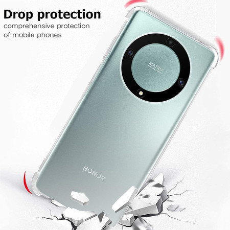 Husa Antisoc compatibila Honor Magic 5 Lite, PRO AirBag, Clear