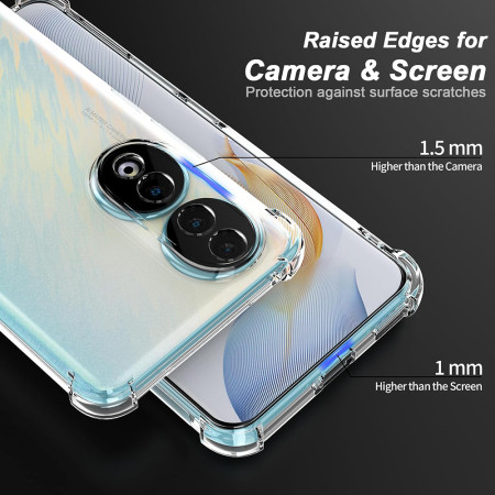 Husa Antisoc compatibila Honor 90 Pro, PRO AirBag, Clear