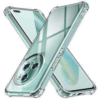 Husa Antisoc compatibila Honor Magic 5 Pro, PRO AirBag, Clear