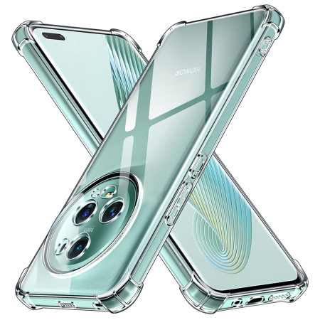 Husa Antisoc compatibila Honor Magic 5 Pro, PRO AirBag, Clear