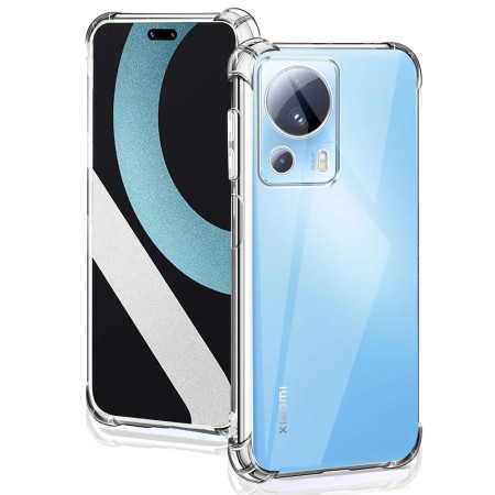 Husa Antisoc compatibila Xiaomi 13 Lite, PRO AirBag, Clear