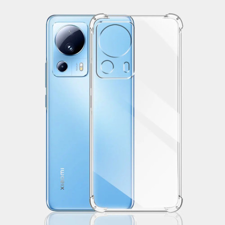 Husa Antisoc compatibila Xiaomi 13 Lite, PRO AirBag, Clear
