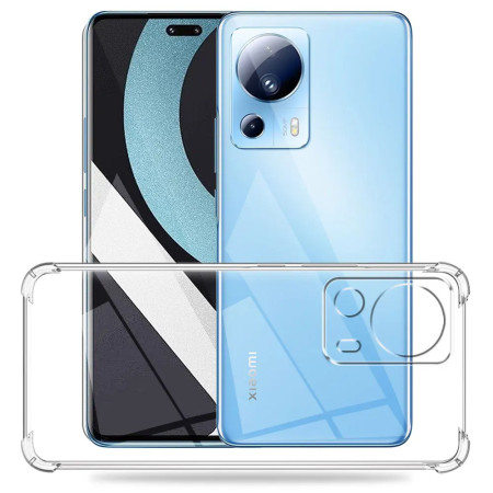Husa Antisoc compatibila Xiaomi 13 Lite, PRO AirBag, Clear