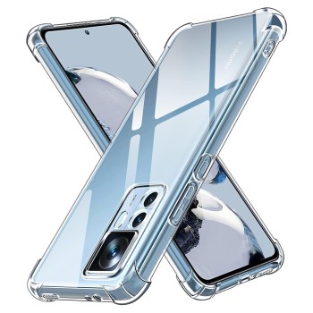 Husa Antisoc compatibila Xiaomi 12T / 12T Pro, PRO AirBag, Clear