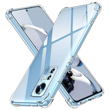 Husa Antisoc compatibila Xiaomi 12 / 12X, PRO AirBag, Clear