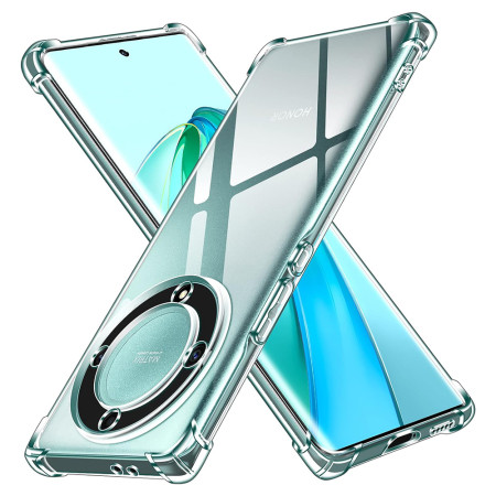 Husa Antisoc compatibila Honor Magic 5 Lite, PRO AirBag, Clear