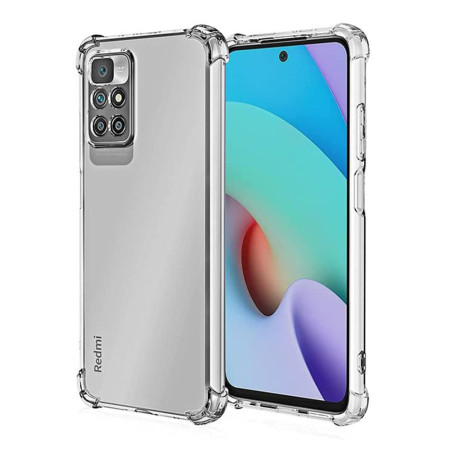Husa Antisoc compatibila Xiaomi Redmi 10 / Redmi 10 2022, PRO AirBag, Clear