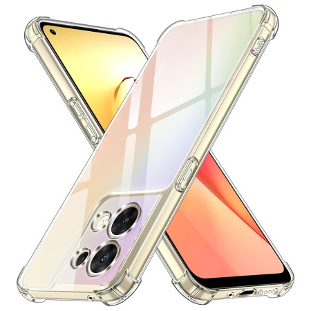 Husa Antisoc compatibila Oppo Reno 8, PRO AirBag, Clear