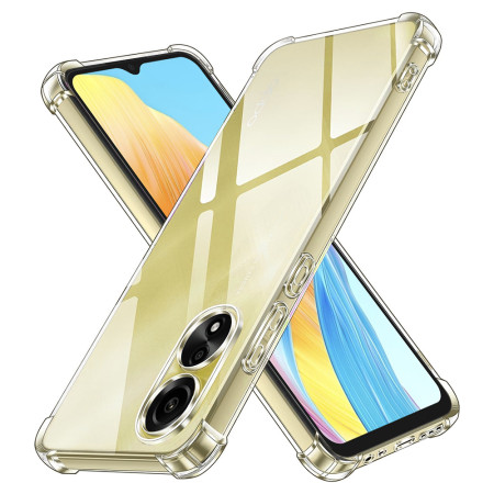 Husa Antisoc compatibila Oppo A38, PRO AirBag, Clear