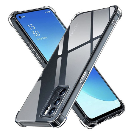 Husa Antisoc compatibila Oppo Reno 6 5G, PRO AirBag, Clear