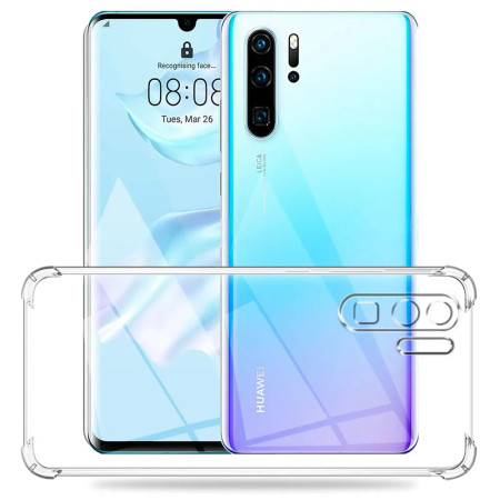 Husa Antisoc compatibila Huawei P30 Pro, PRO AirBag, Clear