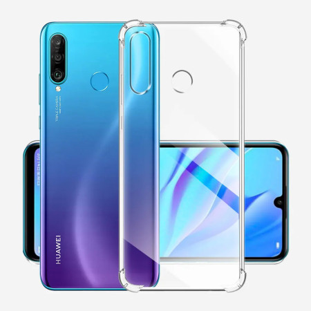 Husa Antisoc compatibila Huawei P30 Lite, PRO AirBag, Clear
