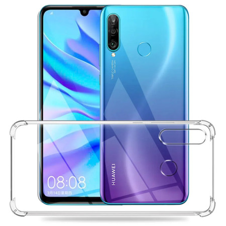 Husa Antisoc compatibila Huawei P30 Lite, PRO AirBag, Clear