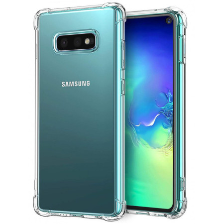 Husa Antisoc compatibila Samsung Galaxy S10e, PRO AirBag, Clear