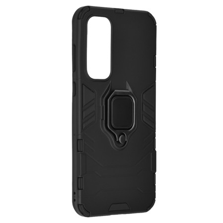 Husa telefon compatibila Samsung Galaxy A35, Inel Magnetic tip Suport Auto, Negru