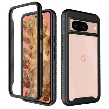 Husa 360 DefencePro compatibila Google Pixel 8a, Black
