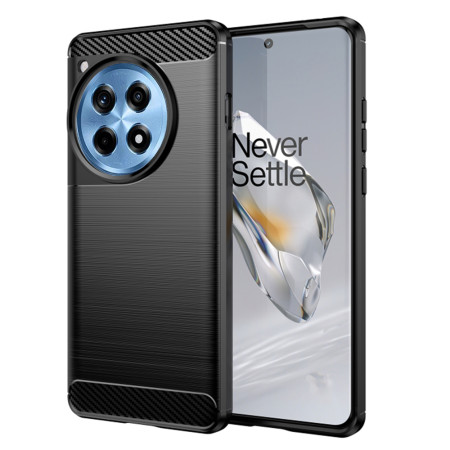 Husa Carbon compatibila OnePlus 12R, Tech AntiSoc, Negru