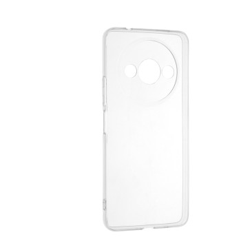 Husa Silicon compatibila Xiaomi Redmi A3, Pastreaza Originalitatea, Transparent 