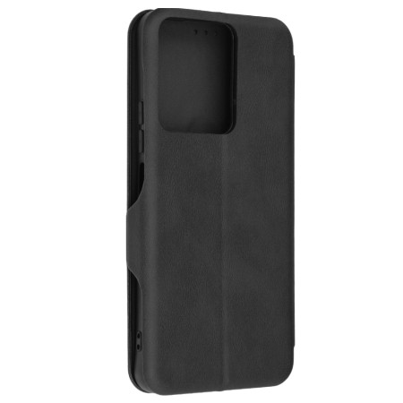 Husa tip carte pentru Xiaomi Redmi 13C, Techsuit, Inchidere Magnetica, Negru