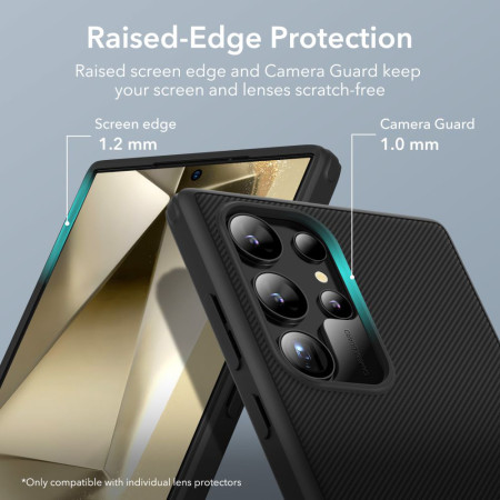 Husa pentru Samsung Galaxy S24 Ultra ESR Air Shield Boost Kickstand, Black